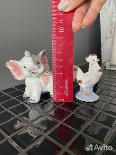 Слоник и петушок