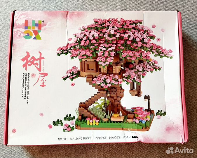 Lego игрушка-конструктор Minecraft Сакура