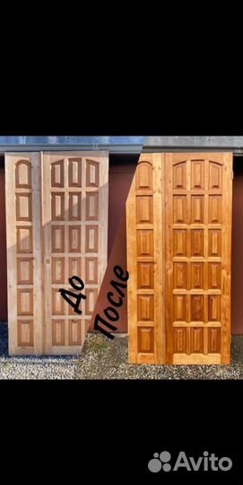 Реставрация мебели, полов, дверей, окон