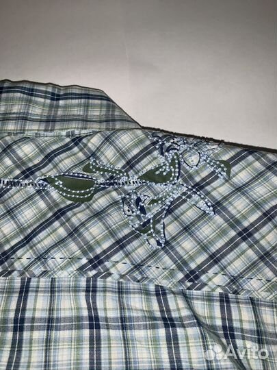 Рубашка в клетку the north face оригинал