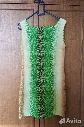Платье мини - миди 44 размер