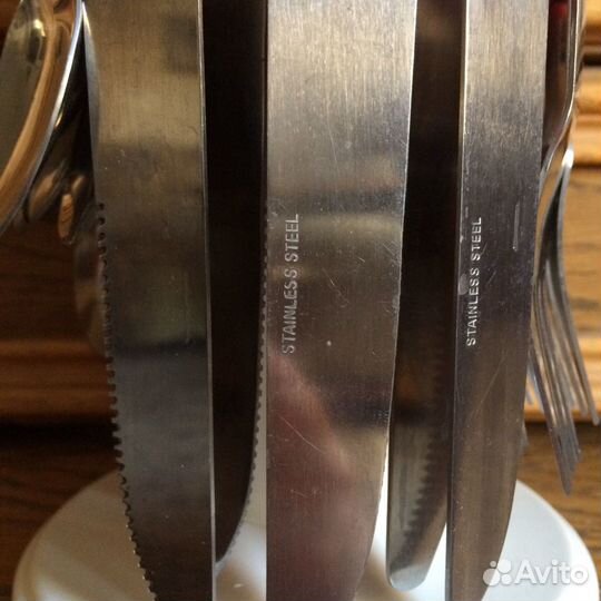 Набор столовых приборов 6 персон ножи ложки вилки