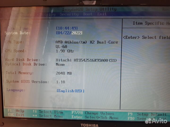 Ноутбук Toshiba Satellite L300D -11M