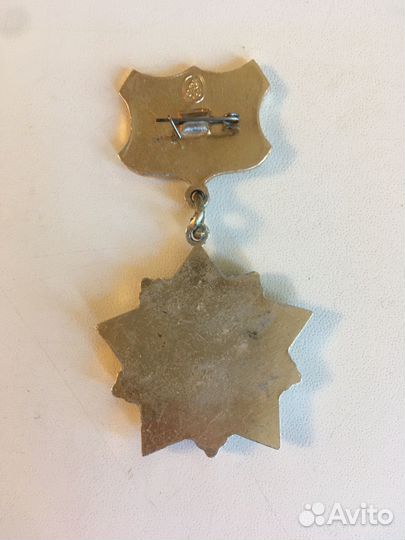 Значёк воин спортсмен