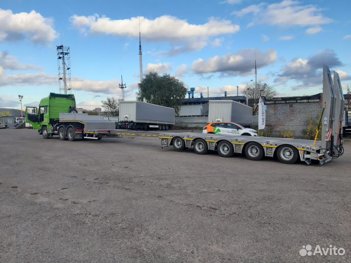 Полуприцеп трал (тяжеловоз) Koluman Yalcin Dorse, 2024