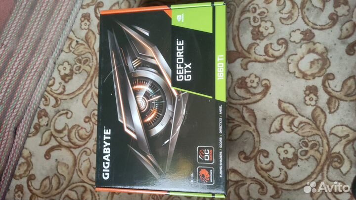 Видеокарта gtx 1660 ti