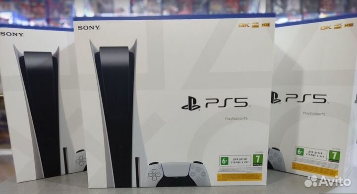 Sony playstation 5 ps5 с дисководом