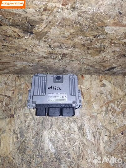 Блок управления двигателем Peugeot 9664738680