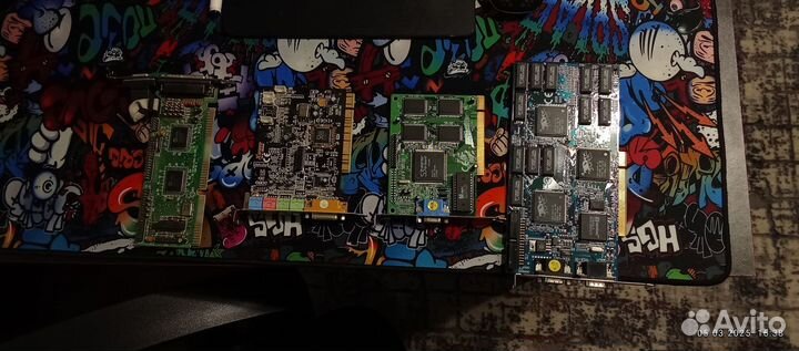 4 видео карты(неизвестно в каком состояние)