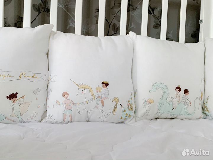 Бортики в кроватку