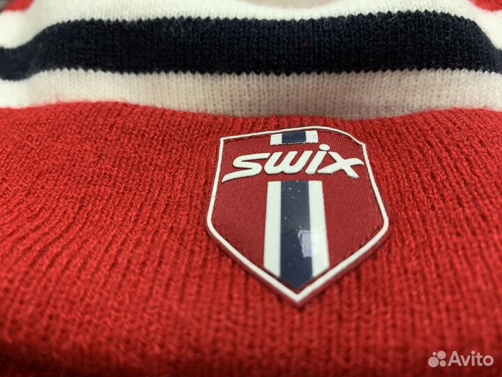 Шапка swix blizzard beanie снежно-белый