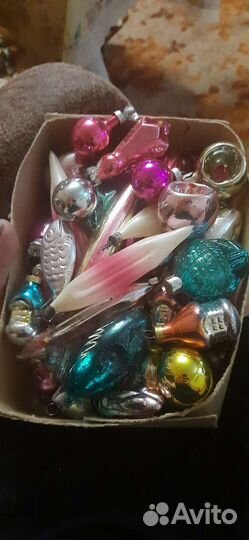 Елочные игрушки СССР