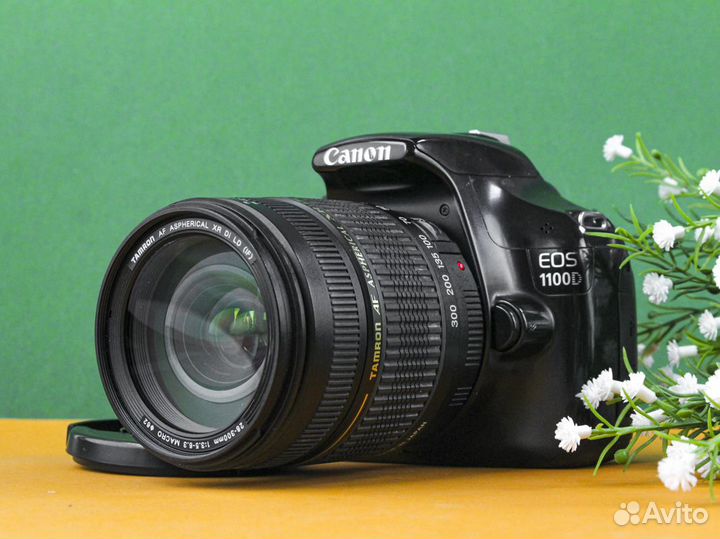 Фотоаппарат Canon 1100D kit Tamron 28-300 f3,5-6,3