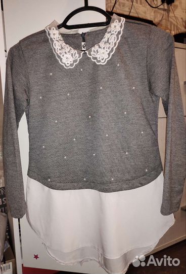 Блузка на девочку 10-11лет