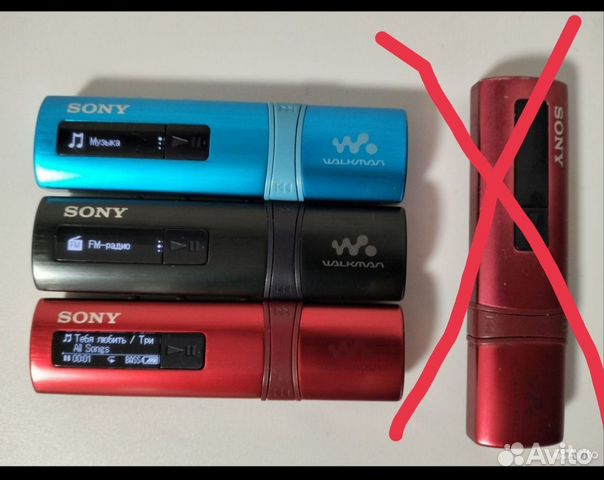 Мр3 плеер Sony Walkman nwz-b183f купить в Видном | Электроника | Авито