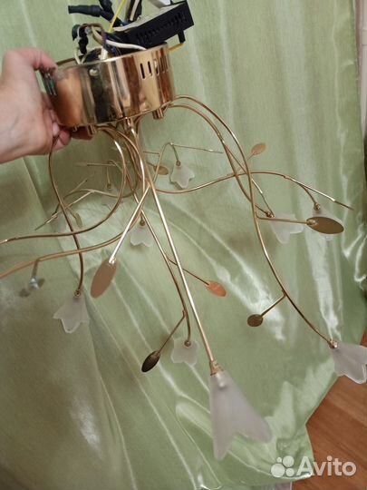 Люстра потолочная светодиодная бу