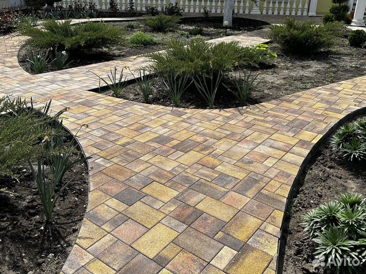 Тротуарная плитка в Кредит