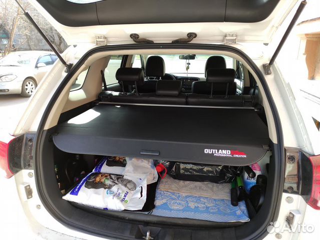 Задняя шторка оутлендер 3 2012-2022