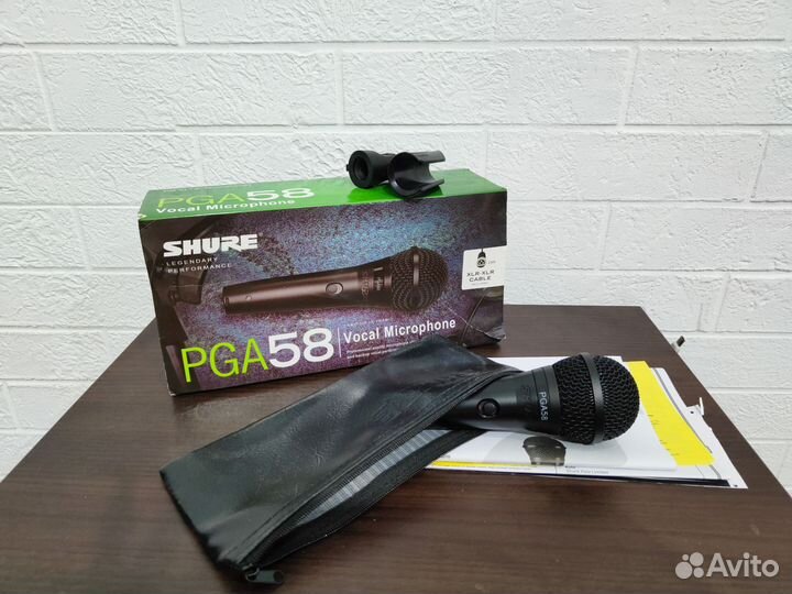 Студийный микрофон shure