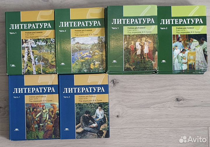 Литература 5,6,7 И.Н.Сухих