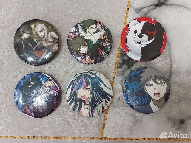 Значки Danganronpa