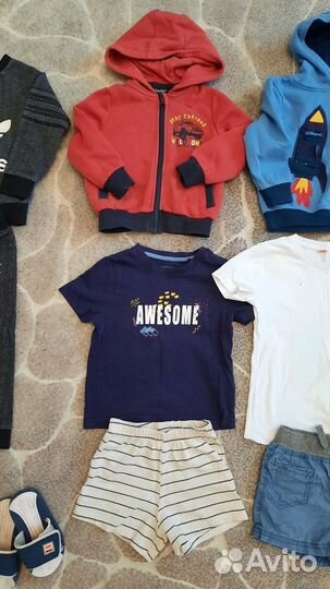 Детские вещи пакетом на мальчика 86 92