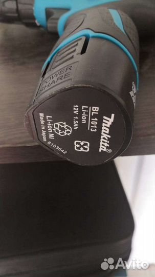 Аккумуляторная дрель Макита 12в