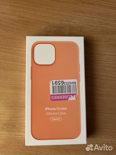 Силиконовый MagSafe чехол на iPhone 13 mini