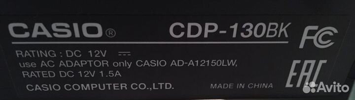 Цифровое пианино casio cdp 130