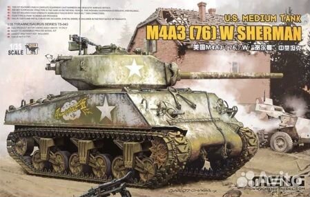 Meng TS-043 1/35 Tank M4A3 (76) W