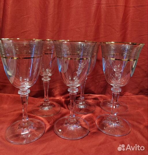 Фужеры Bohemia хрустальные