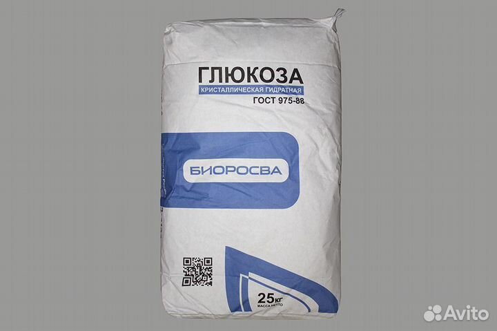 Декстроза, 25 кг, (Росва)