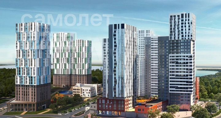 2-к. квартира, 64 м², 16/17 эт.