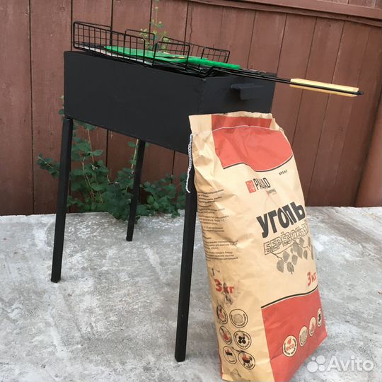 Мангал разборный 3 мм / походный мангал