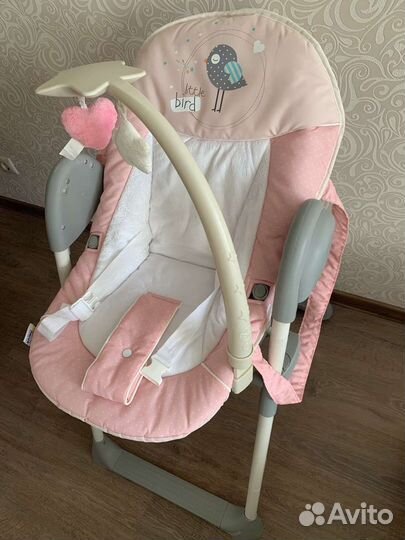 Стул-шезлонг для кормления little bird