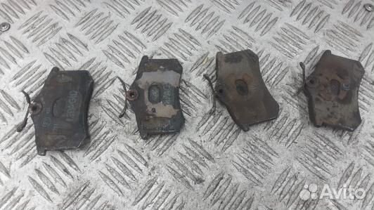 Тормозные колодки задние renault megane 3 (ZAD19L3