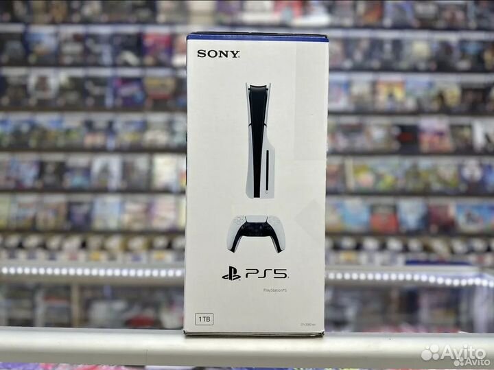 Playstation 5 Slim 1TB PS5 с дисководом