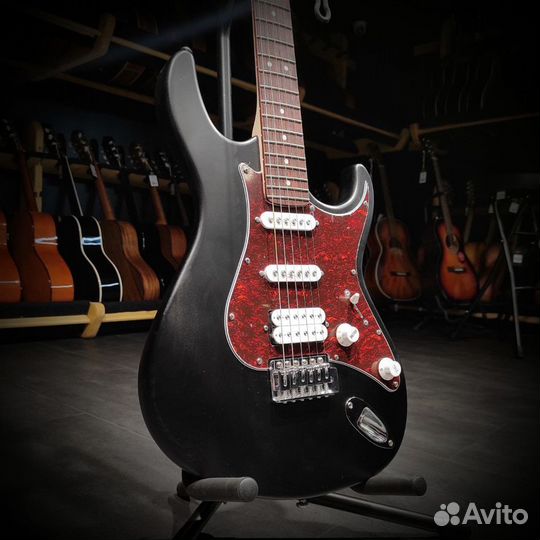 Cort G110 Opbk электрогитара черная матовая