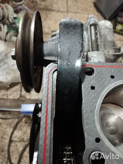 Двигатель на ваз 2106(1,6)цепной