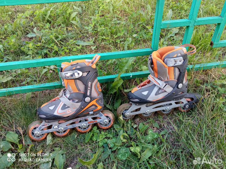 Роликовые коньки раздвижные