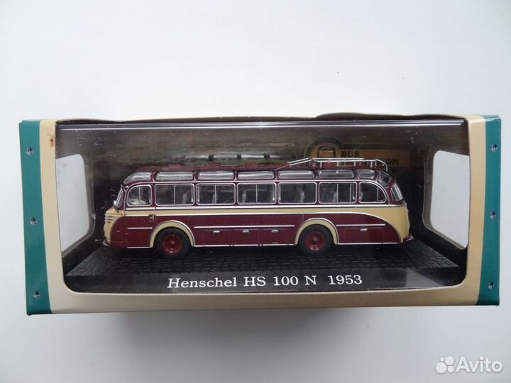 Модель Автобус henschel HS 100 N 1953