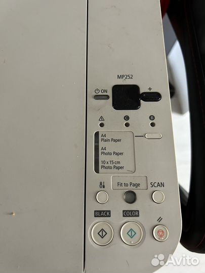 Принтер струйный Canon pixma со сканером