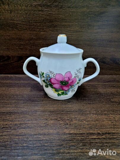 Сахарница фарфор СССР (#351)