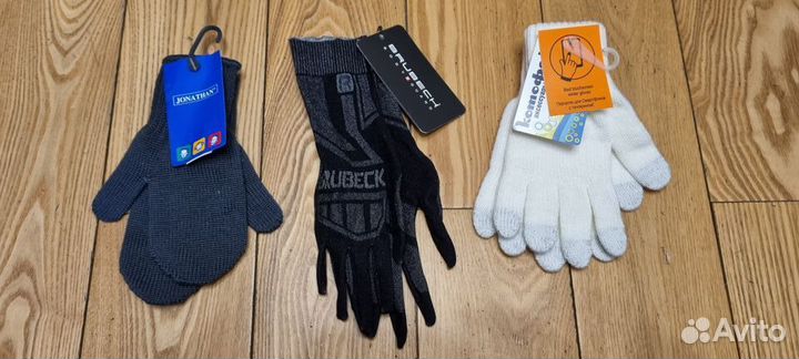 Новые перчатки и варежки