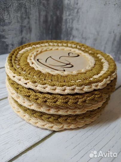 Подставка под горячее ручная работа