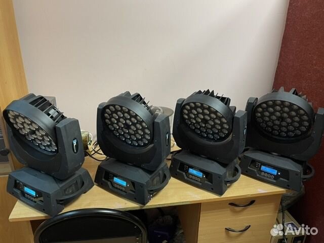 Световые головы dialighting zoom iw36-10 led wash