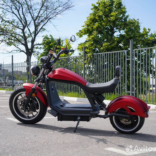 Электроскутер EcoMoto Premium Chopper E3000