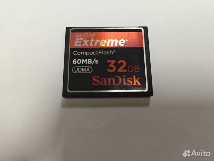 Карта памяти SanDisk Extreme CompactFlash 32GB