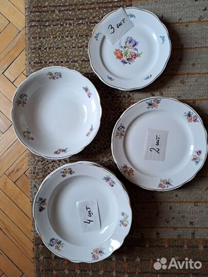 Тарелки Чашки Блюдца и др. СССР