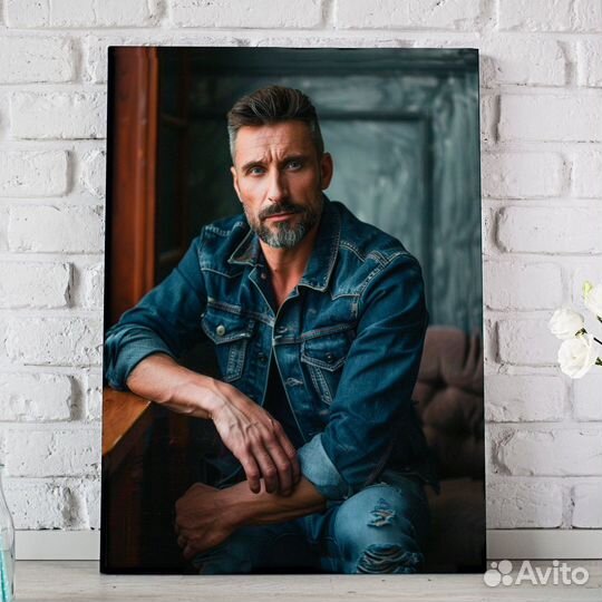 Портрет на холсте печать